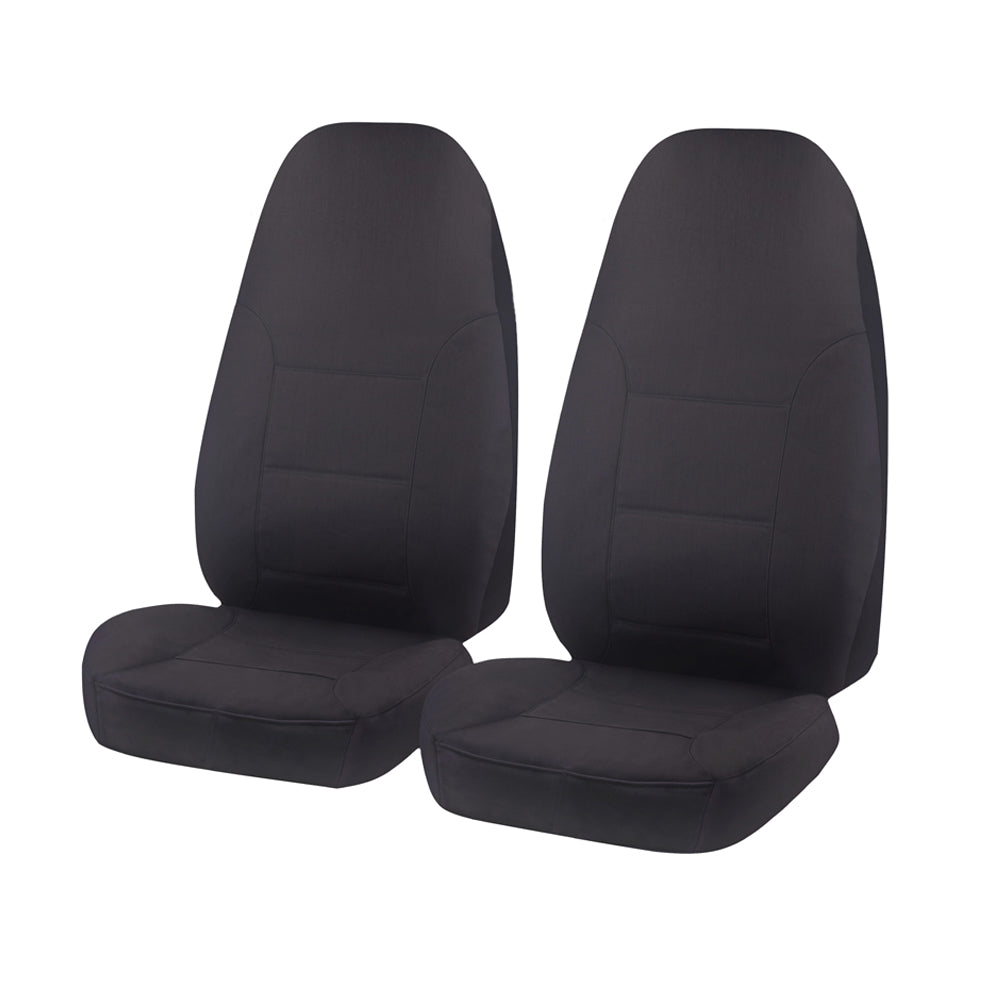 All Terrain Canvas Front Seat Covers (High-Back) - Charcoal