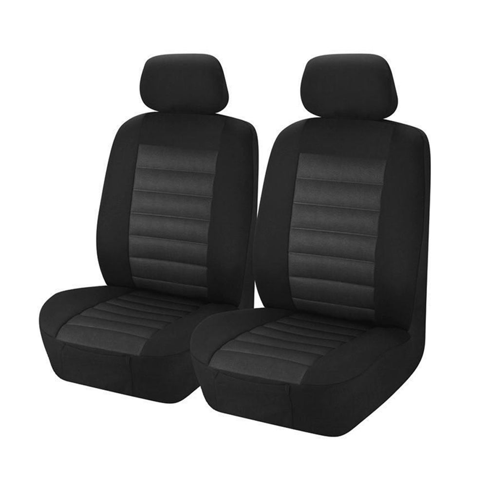 Opulence Front Seat Covers (Low-Back) - Gray