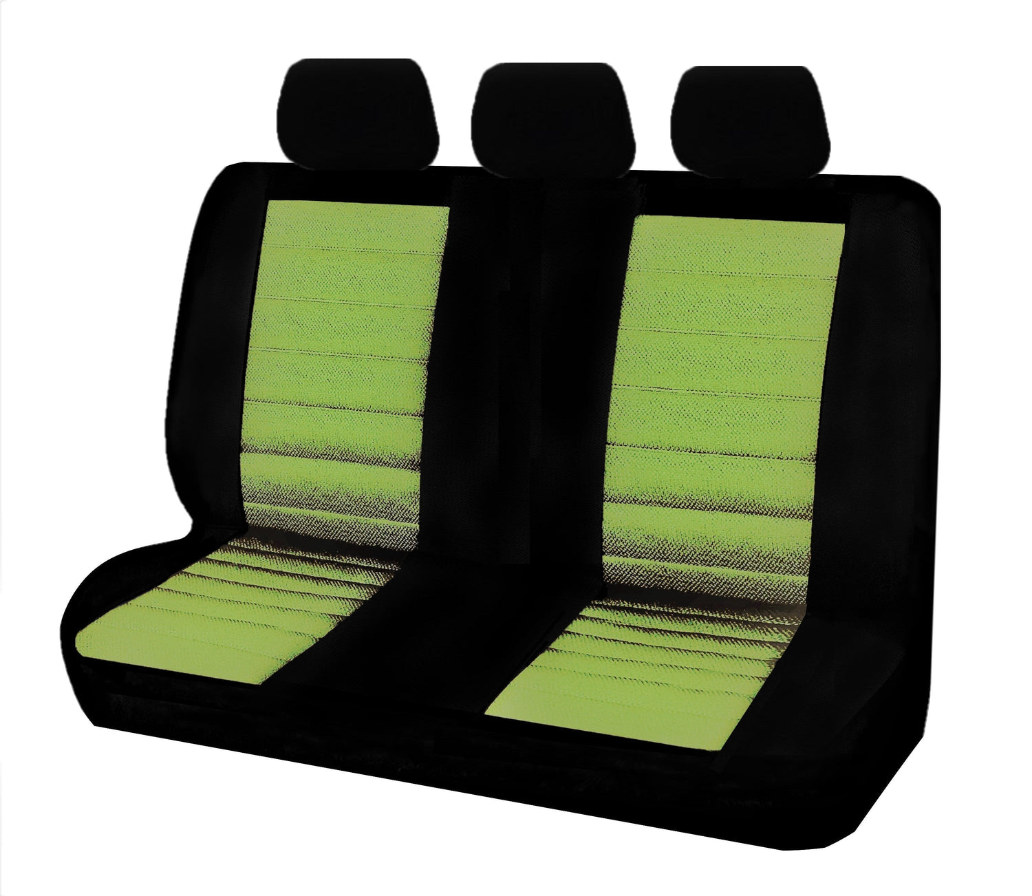 Ice Mesh Split-Fold Rear Seat Covers - Green