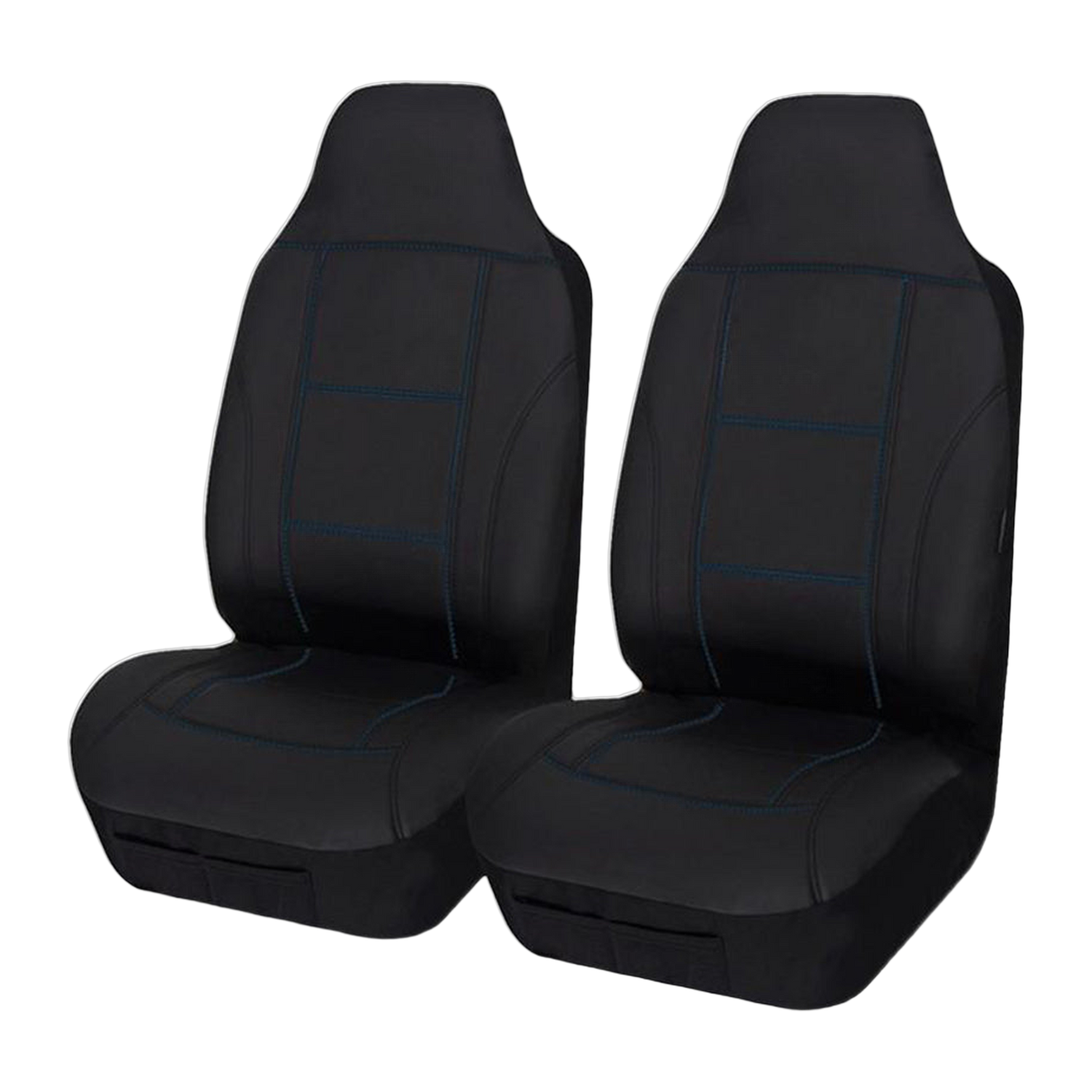 Lavish Faux Leather Front Seat Covers