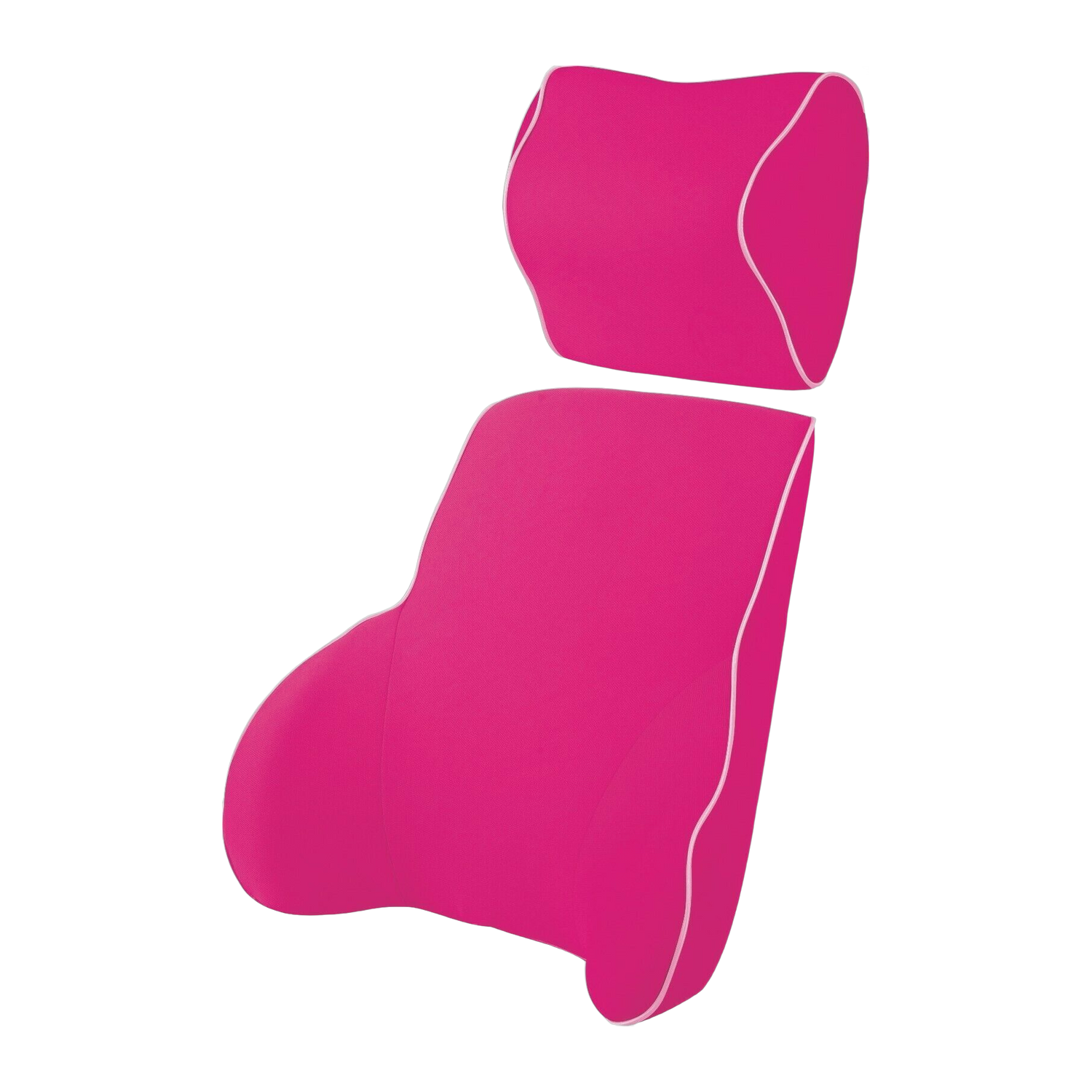 Memory Foam Lumbar & Neck Support Cushion Set