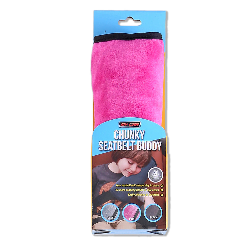 Seat Belt Buddy Comfort Pads (Pair) - Pink