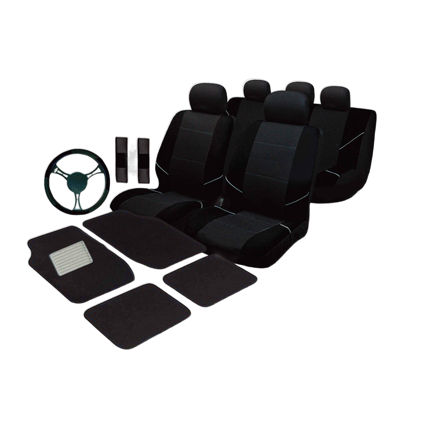 Ultimate Car Accessories Value Pack - Black