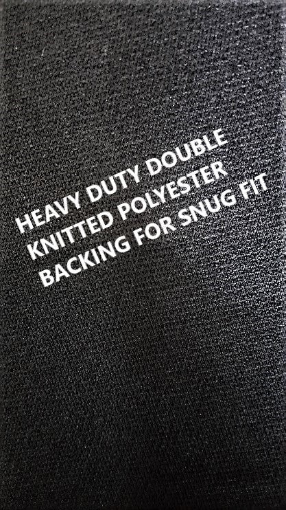 Universal Strident Rear Seat Covers Size 06/08S | Grey Piping