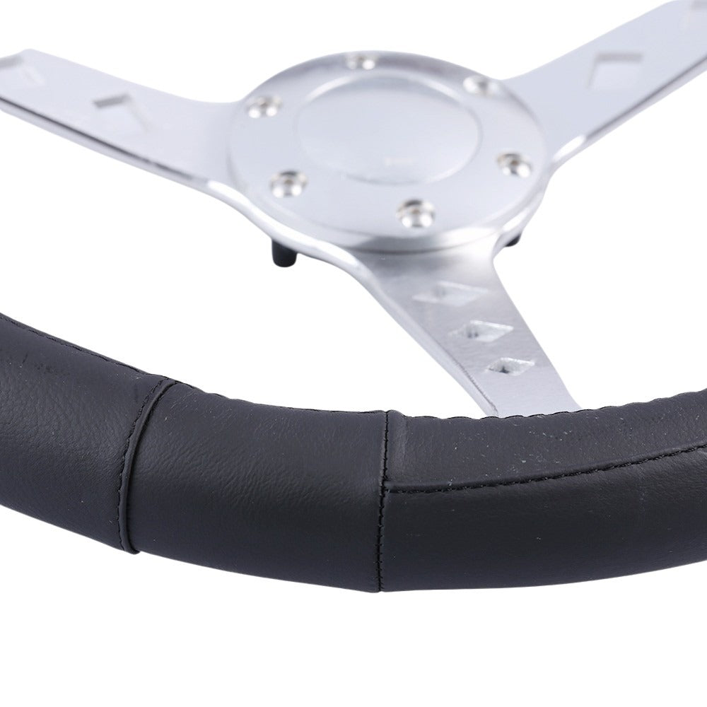 Memphis Leather Steering Wheel Cover