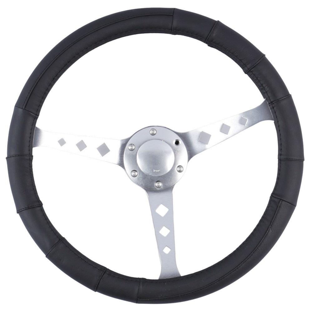 Memphis Leather Steering Wheel Cover