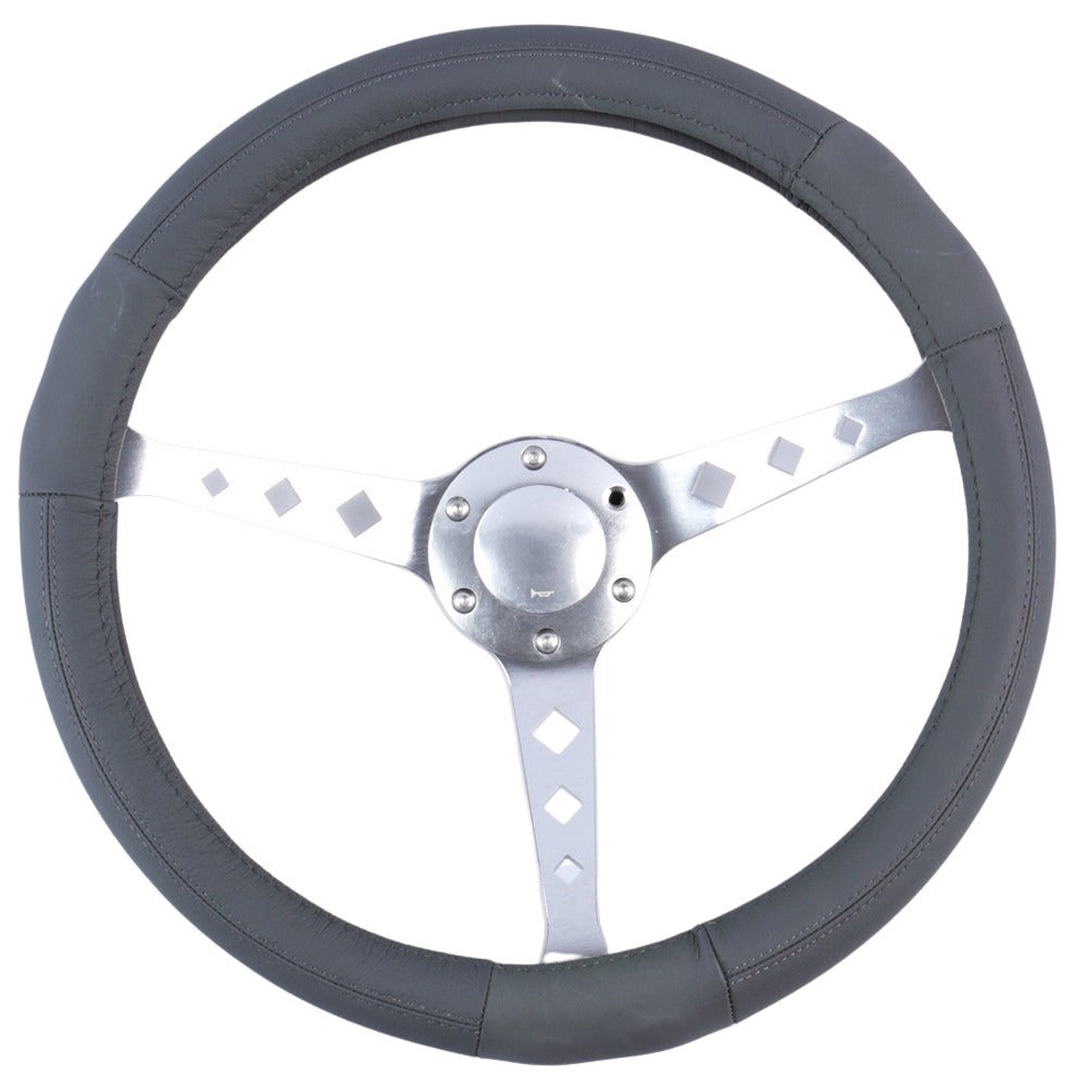 Miami Leather Steering Wheel Cover