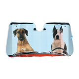2 Dogs Design Premium Windshield Sunshade