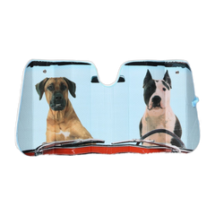 2 Dogs Design Premium Windshield Sunshade