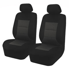 Premium Front Seat Covers (Low-Back) - Black