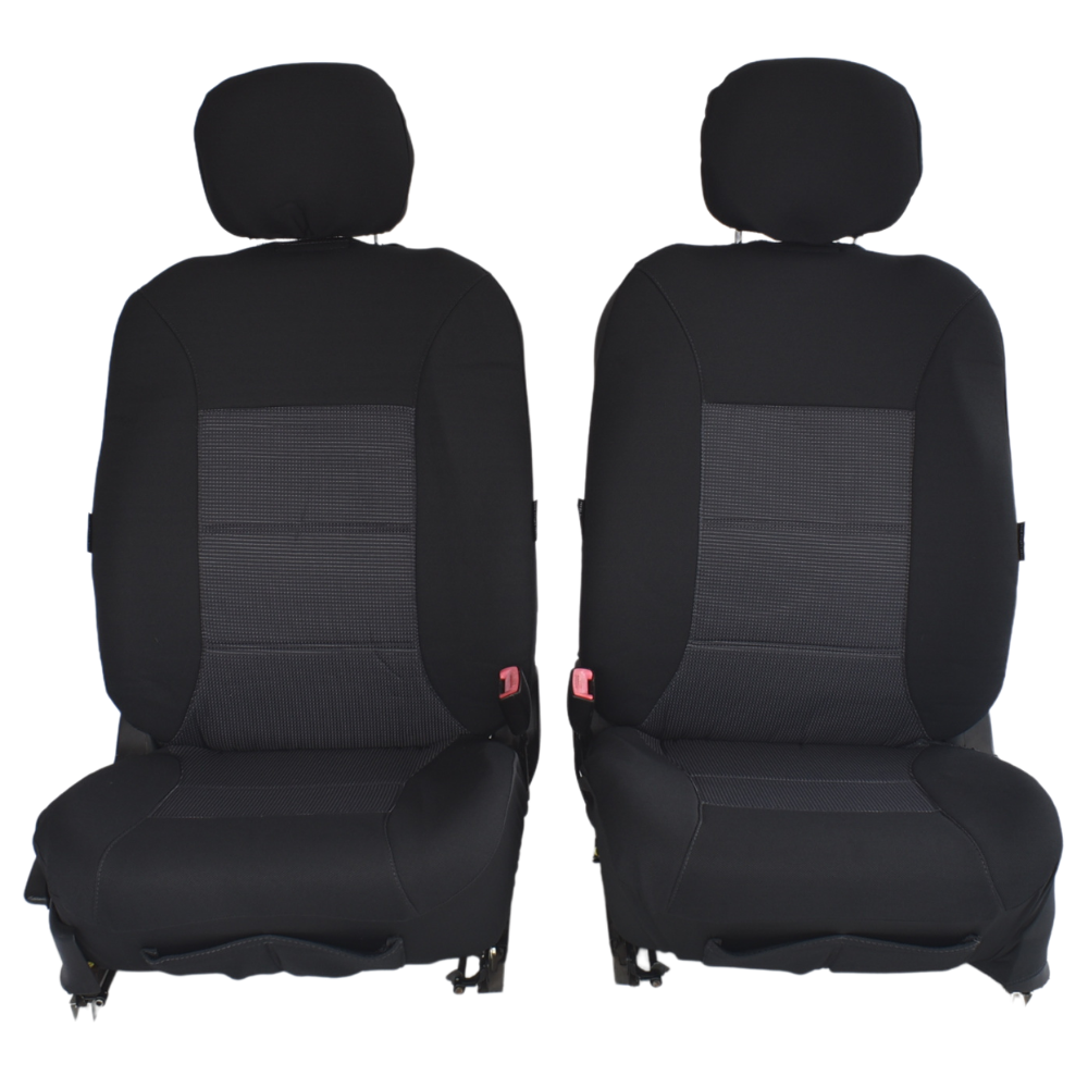 Premium Front Seat Covers (Low-Back) - Gray
