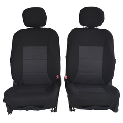 Premium Front Seat Covers (Low-Back) - Gray