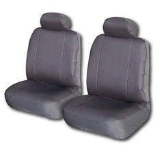 Challenger Canvas Bucket Seat Covers - Black