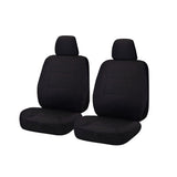 All Terrain Canvas Front Seat Covers (Low-Back) - Black