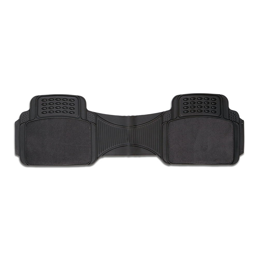 Colossus 1-Piece Car Floor Mat - Gray [Rubber & Carpet]