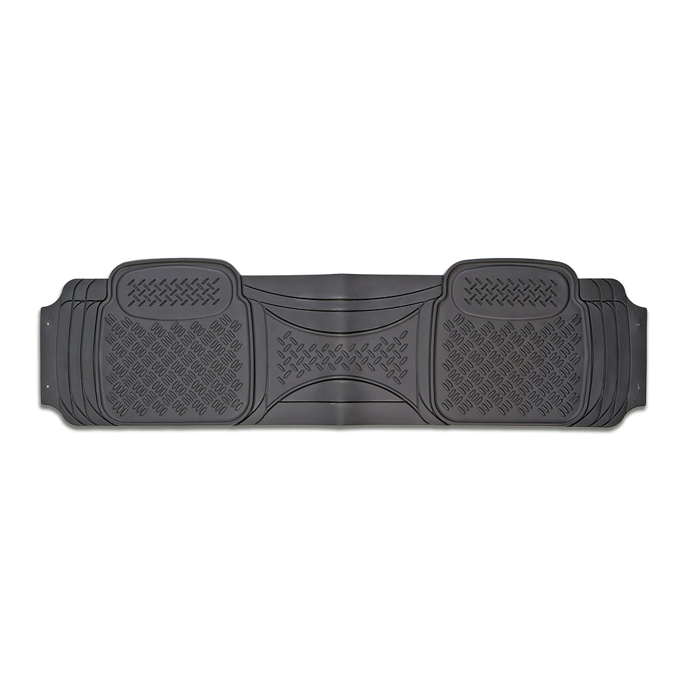 Velocity 1-Piece Car Floor Mat - Gray [Rubber]