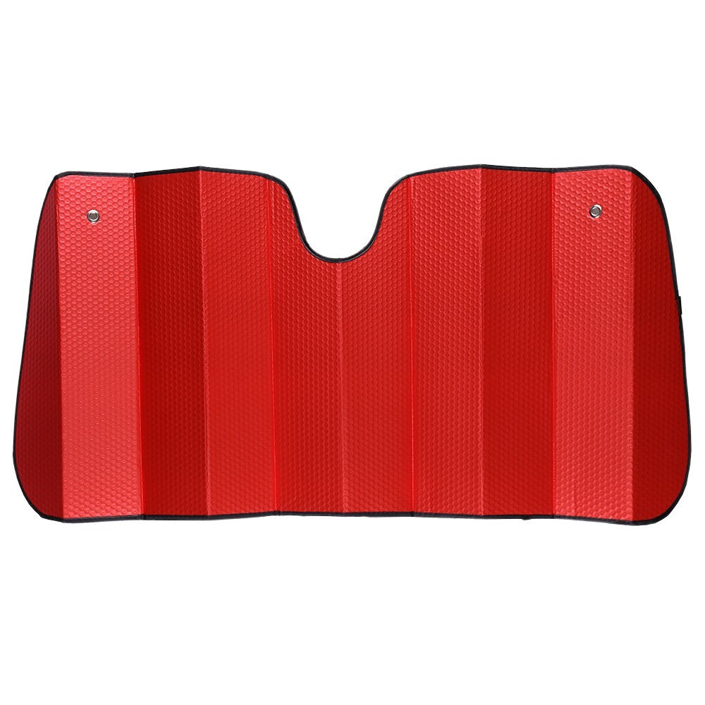 Premium Windshield Sunshade - Red