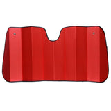 Premium Windshield Sunshade - Red