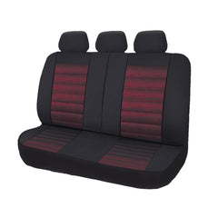 Opulence Rear Bench Seat Covers - Red