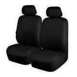 Platinum Front Seat Covers (Low-Back) - Black