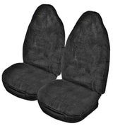 Downunder Sheepskin Front Seat Covers (16mm Pile) - Charcoal