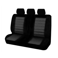 Ice Mesh Split-Fold Rear Seat Covers - Gray