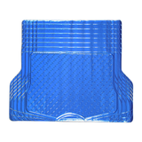 Aluminum Look 1-Piece Trunk Mat [Rubber, Aluminum Look]