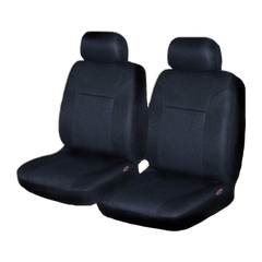 Aspire Fabric Front Seat Covers (Low-Back) - Black