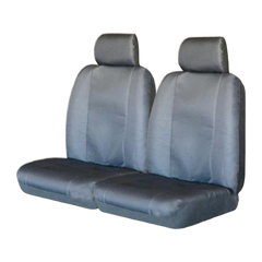 Canvas Classic Canvas Rear Seat Covers - Gray