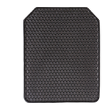 Deep Edge 1-Piece Car Floor Mat - Black [Rubber]