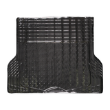 Aluminum Look 1-Piece Trunk Mat - Carbon [Rubber, Aluminum Look]
