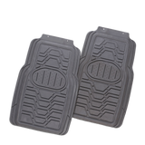 Viper 2-Piece Car Floor Mats - Gray [Rubber]