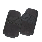 Colossus 2-Piece Car Floor Mats [Rubber & Carpet]