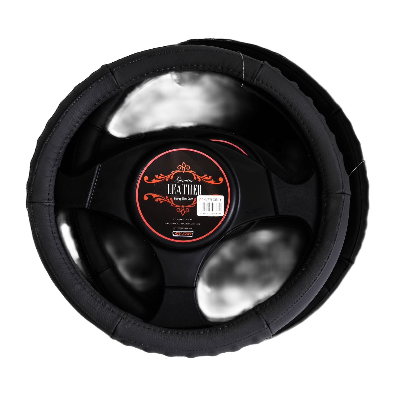 Denver Leather Steering Wheel Cover