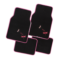 Dragonfly 4-Piece Car Floor Mats [Carpet]