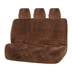 Finesse Faux Fur Rear Seat Covers
