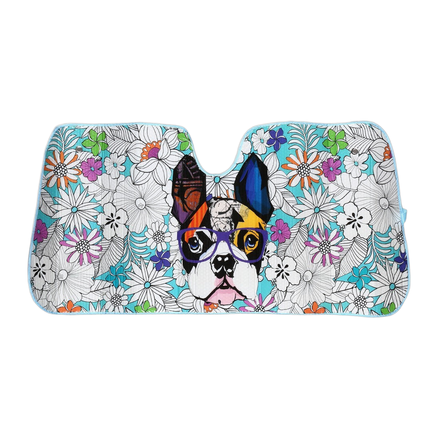 French Bulldog Design Windshield Sunshade