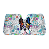 French Bulldog Design Windshield Sunshade