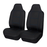 Lavish Faux Leather Front Seat Covers