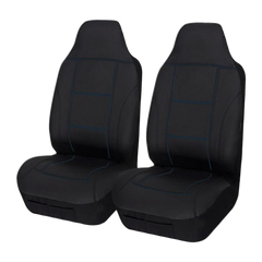 Lavish Faux Leather Front Seat Covers