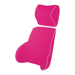 Memory Foam Lumbar & Neck Support Cushion Set