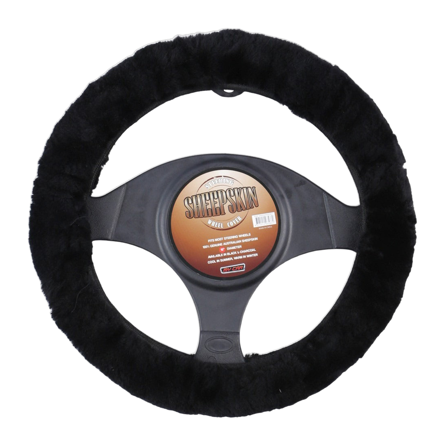 Sheepskin Steering Wheel Cover