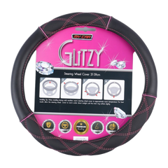 Girly Steering Wheel Cover - Pink
