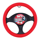 Sports Steering Wheel Cover - Red