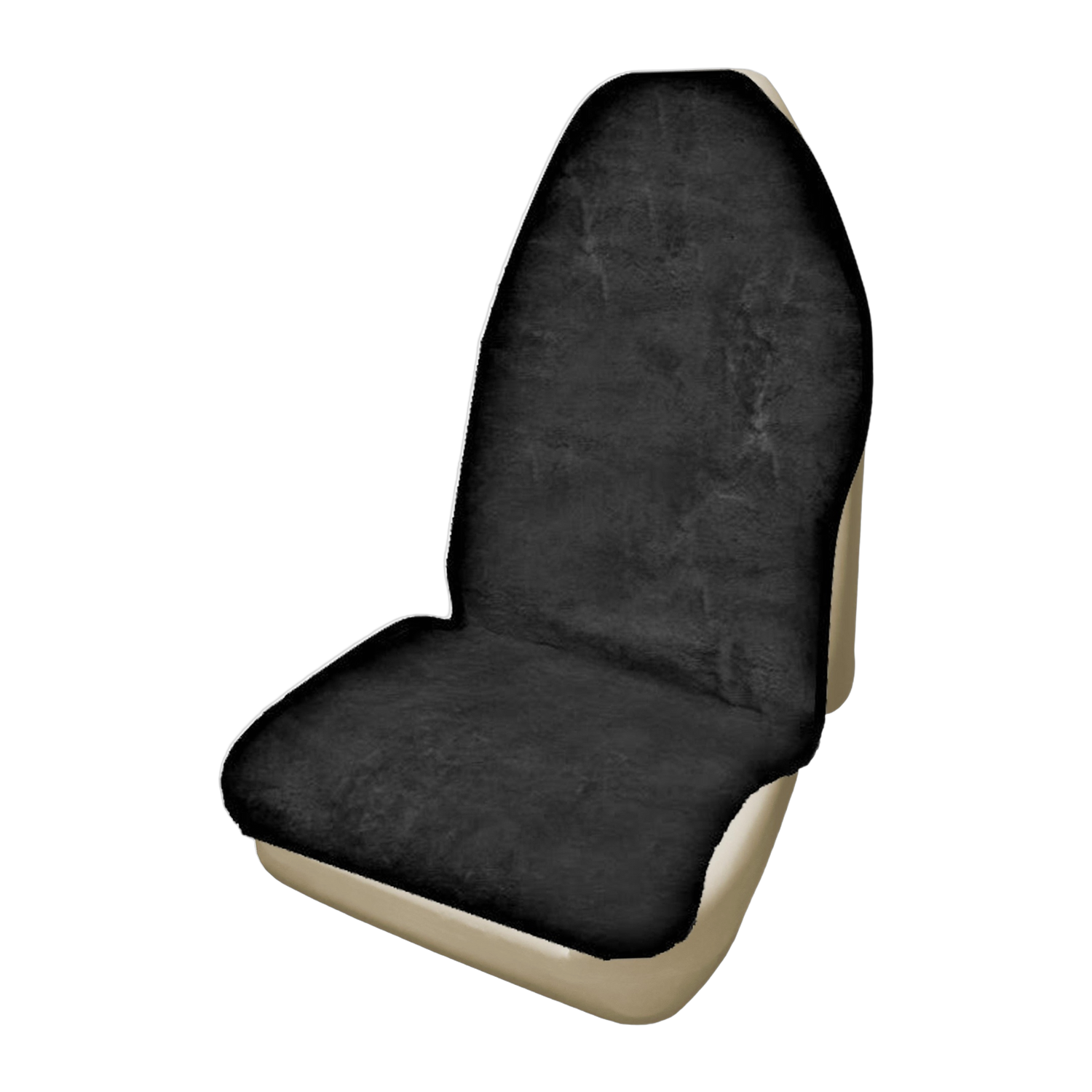 Throwover Sheepskin Seat Cover (20mm Pile) - Charcoal