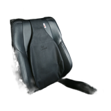 Air-Filled Lumbar Back Support Cushion - Pvc Black