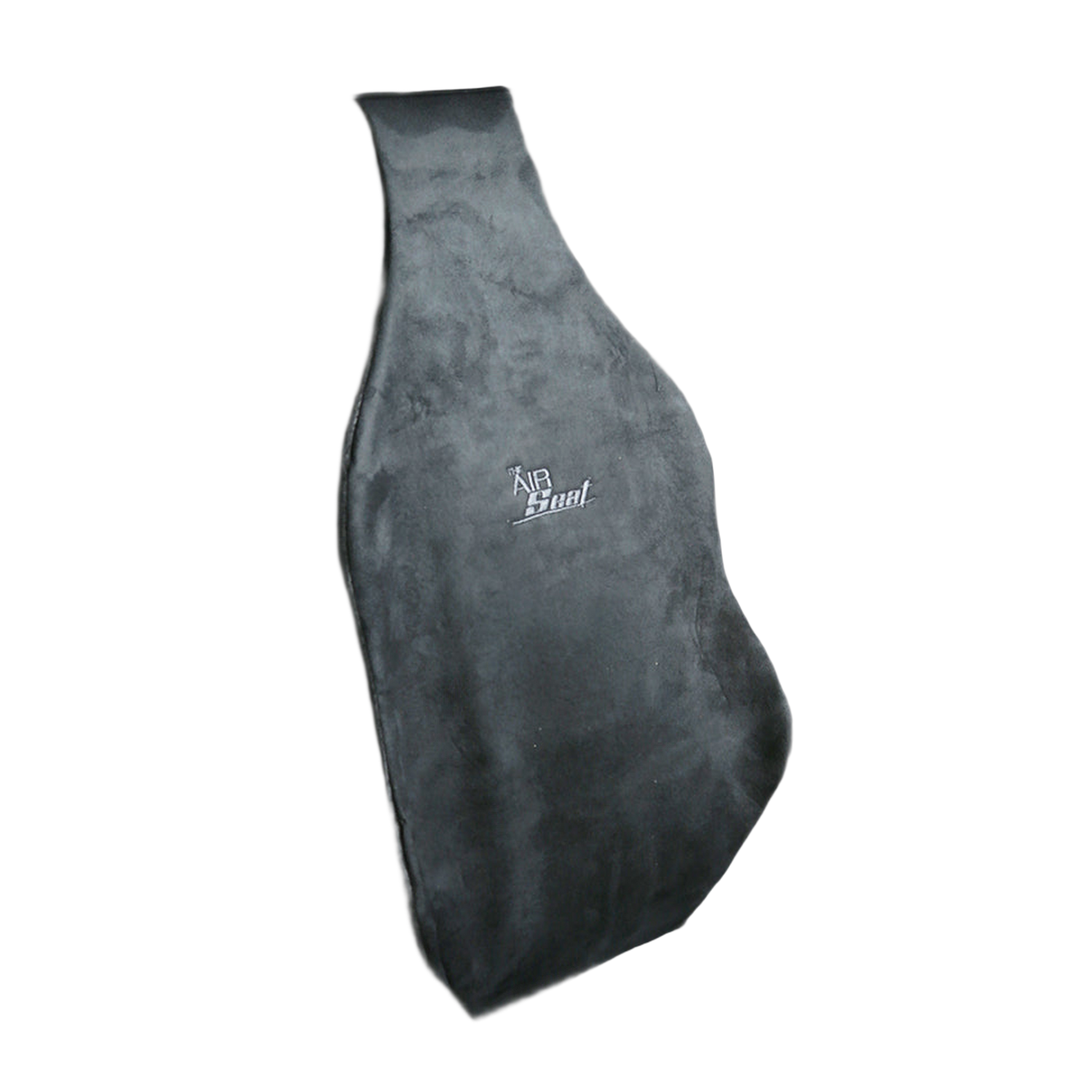 Air-Filled Lumbar Back Support Cushion - Suede Gray