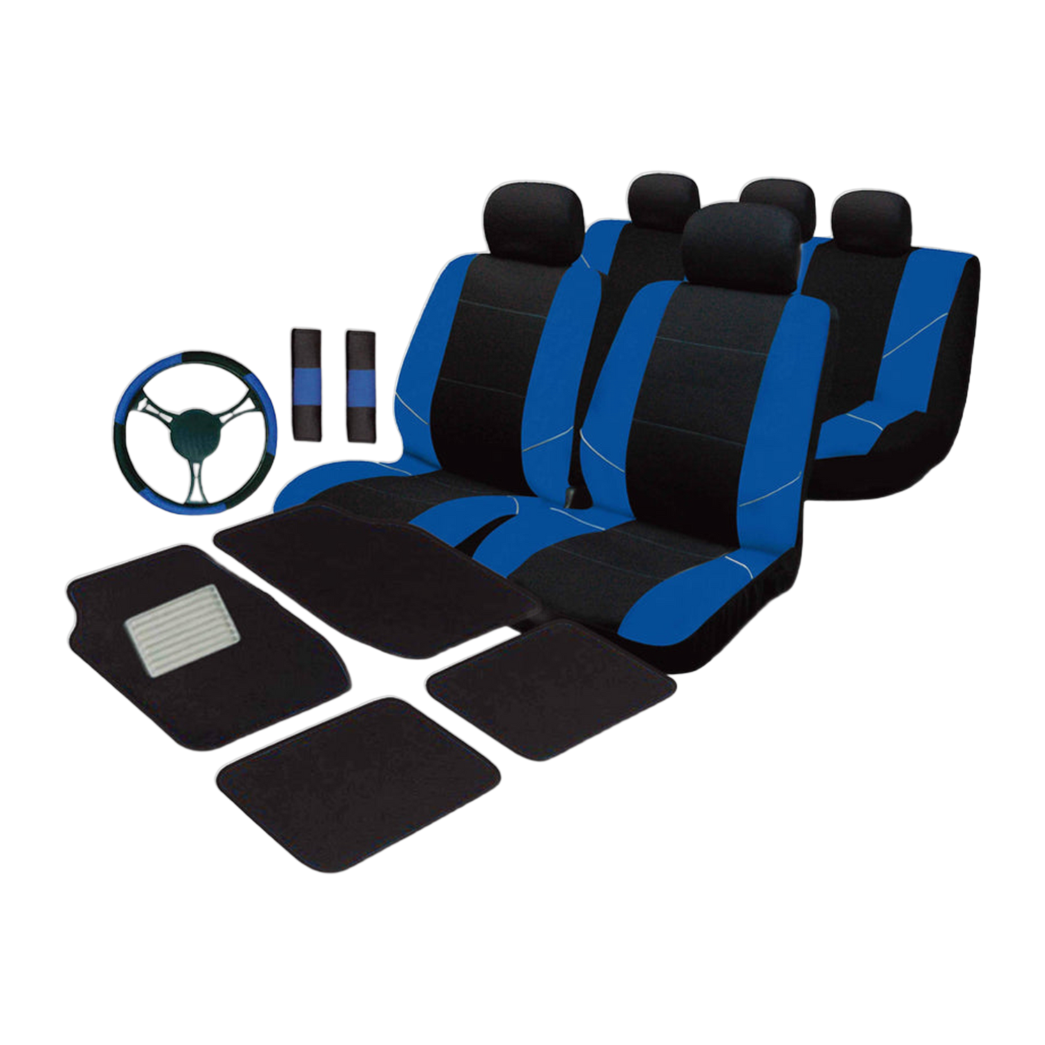 Ultimate Car Accessories Value Pack - Blue