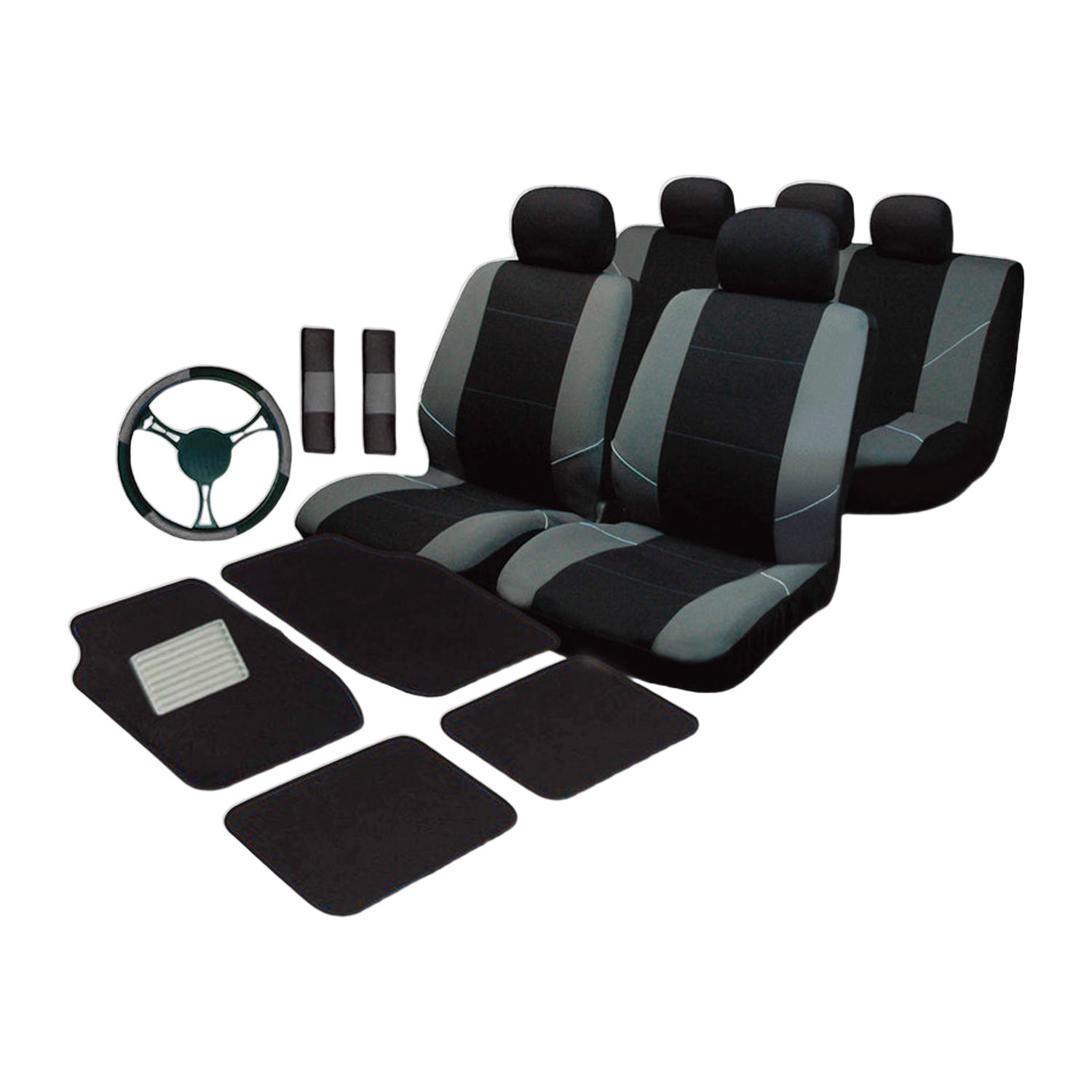 Ultimate Car Accessories Value Pack - Gray