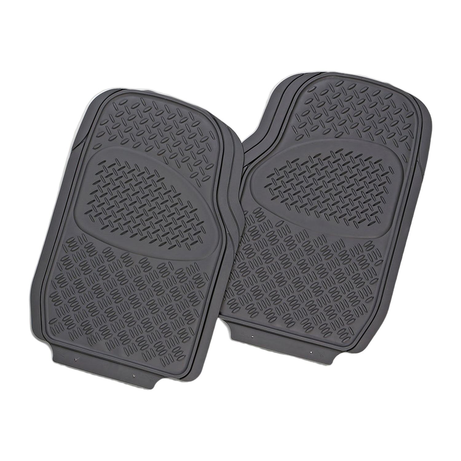 Velocity 2-Piece Car Floor Mats [Rubber]